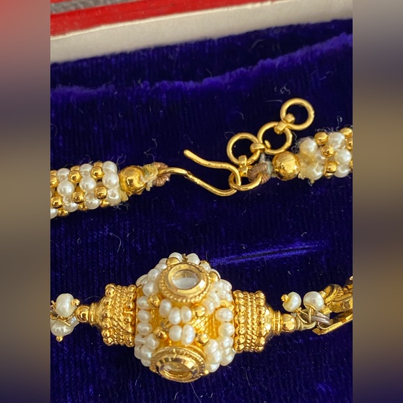 Indian costume jewelry with box - Picture 5 of 8